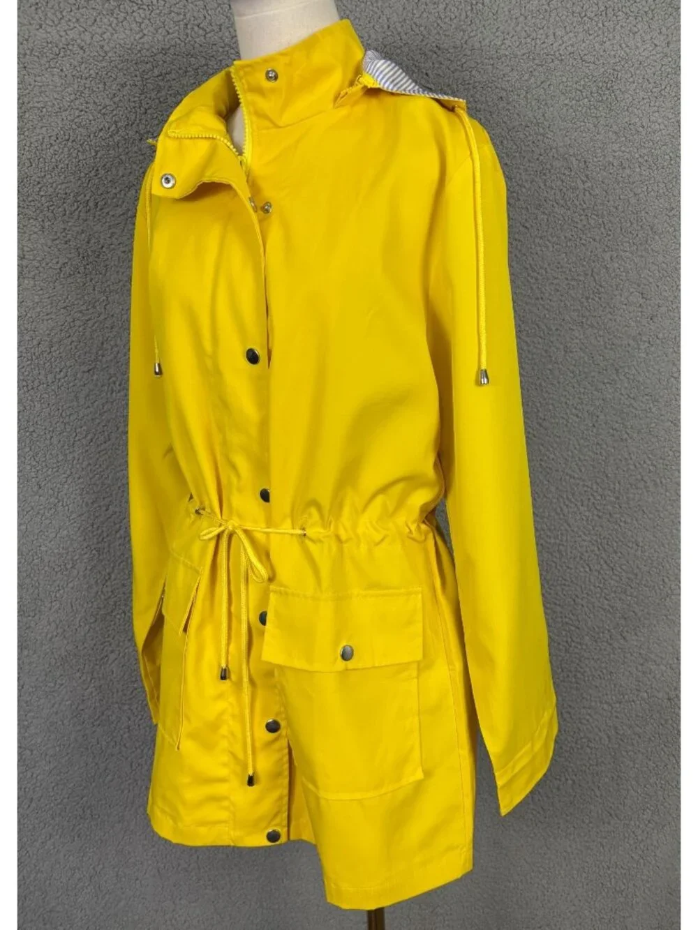 Twinklady  Women' Windbreaker Waterproof Lightweight Hooded Rain Jacket Med NWTs